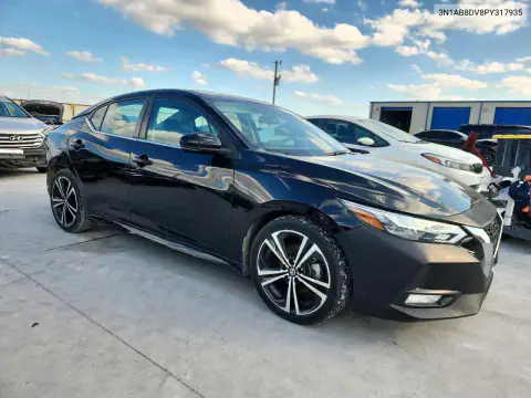 2023 Nissan Sentra Sr VIN 3N1AB8DV8PY317935 фото 4