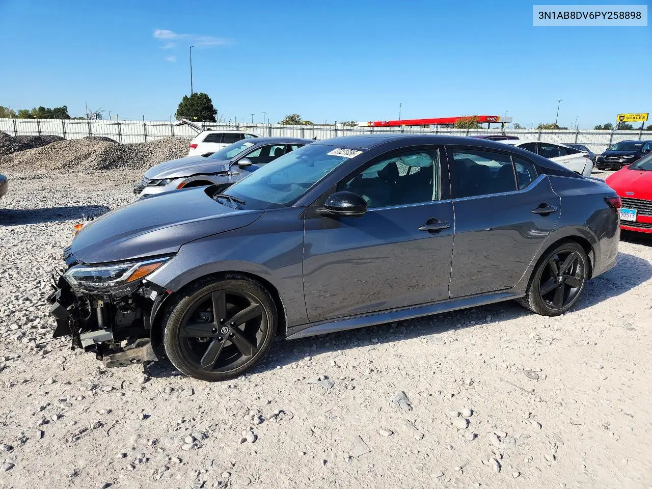 2023 Nissan Sentra Sr VIN 3N1AB8DV6PY258898 фото 1