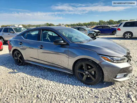 2023 Nissan Sentra Sr VIN 3N1AB8DV6PY258898 фото 4