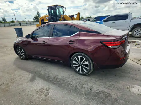 2023 Nissan Sentra Sv VIN 3N1AB8CV5PY266881 фото 2