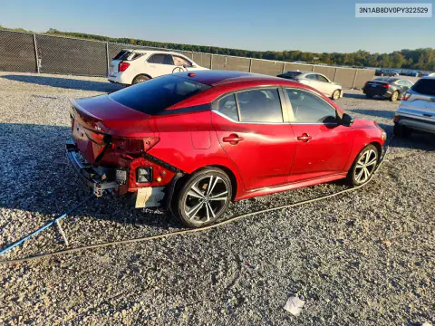 2023 Nissan Sentra Sr VIN 3N1AB8DV0PY322529 фото 3