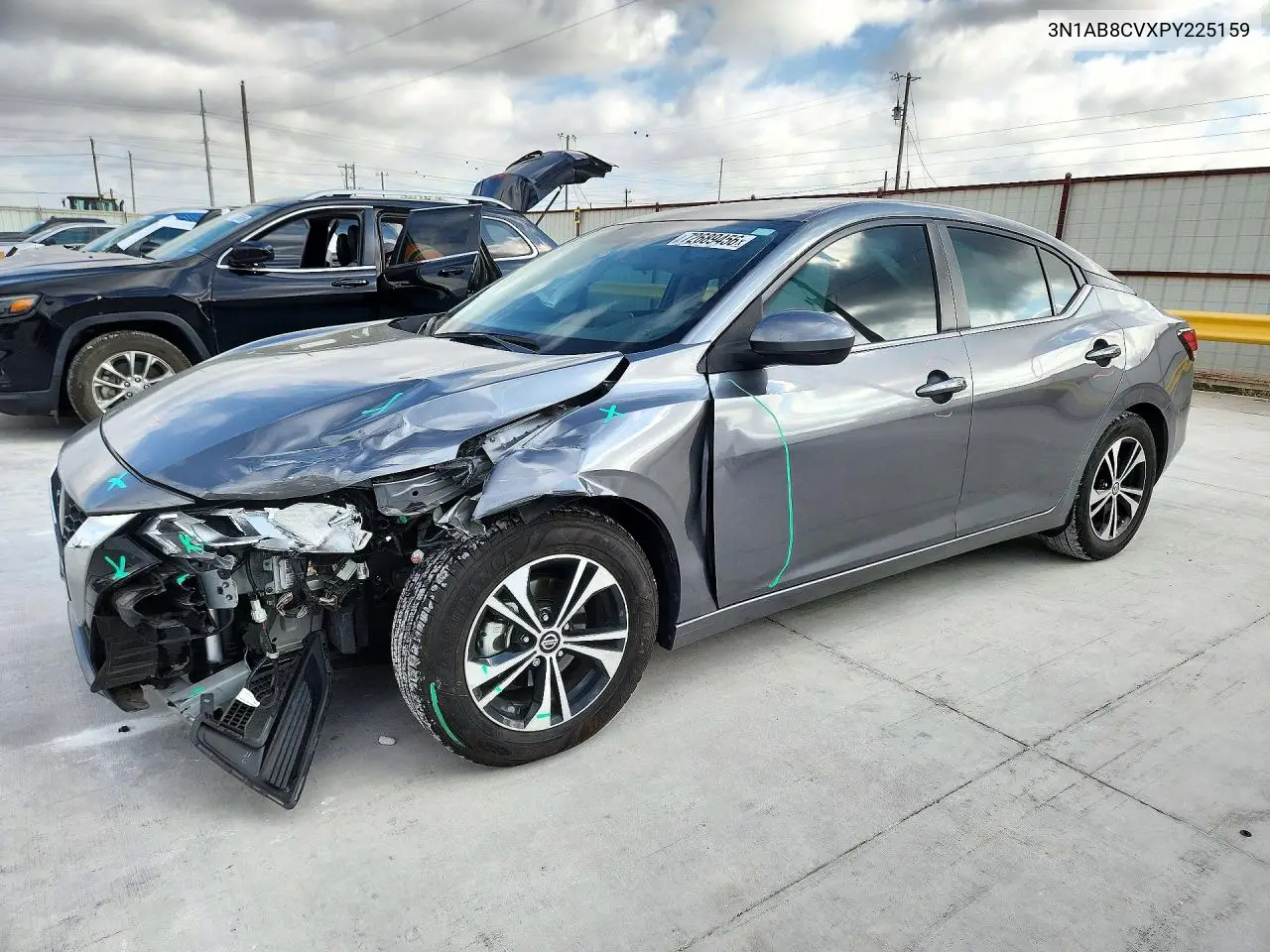 2023 Nissan Sentra Sv VIN 3N1AB8CVXPY225159 фото 1