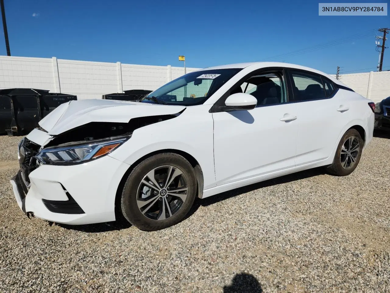2023 Nissan Sentra Sv VIN 3N1AB8CV9PY284784 фото 1