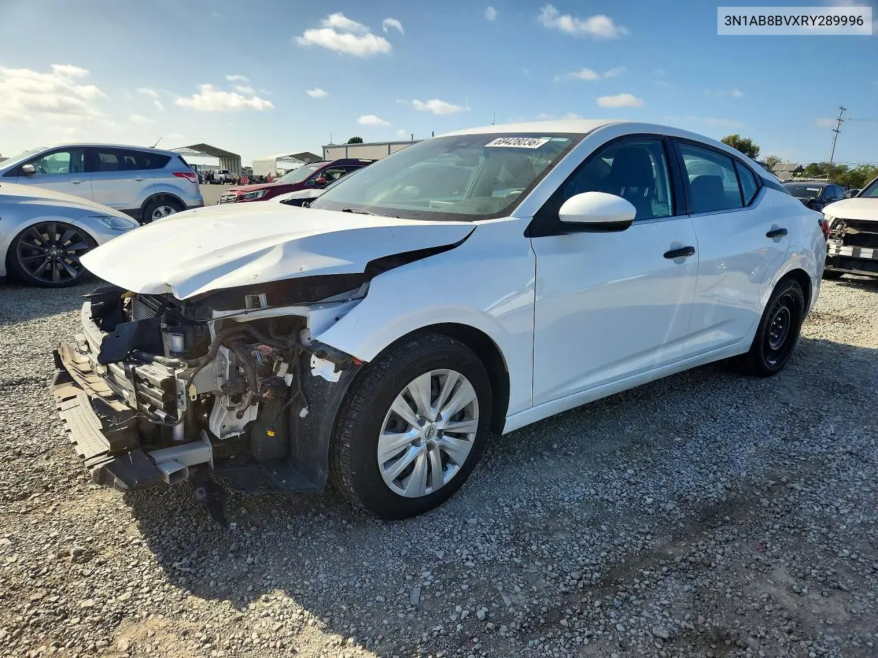 2024 Nissan Sentra S VIN 3N1AB8BVXRY289996 фото 1