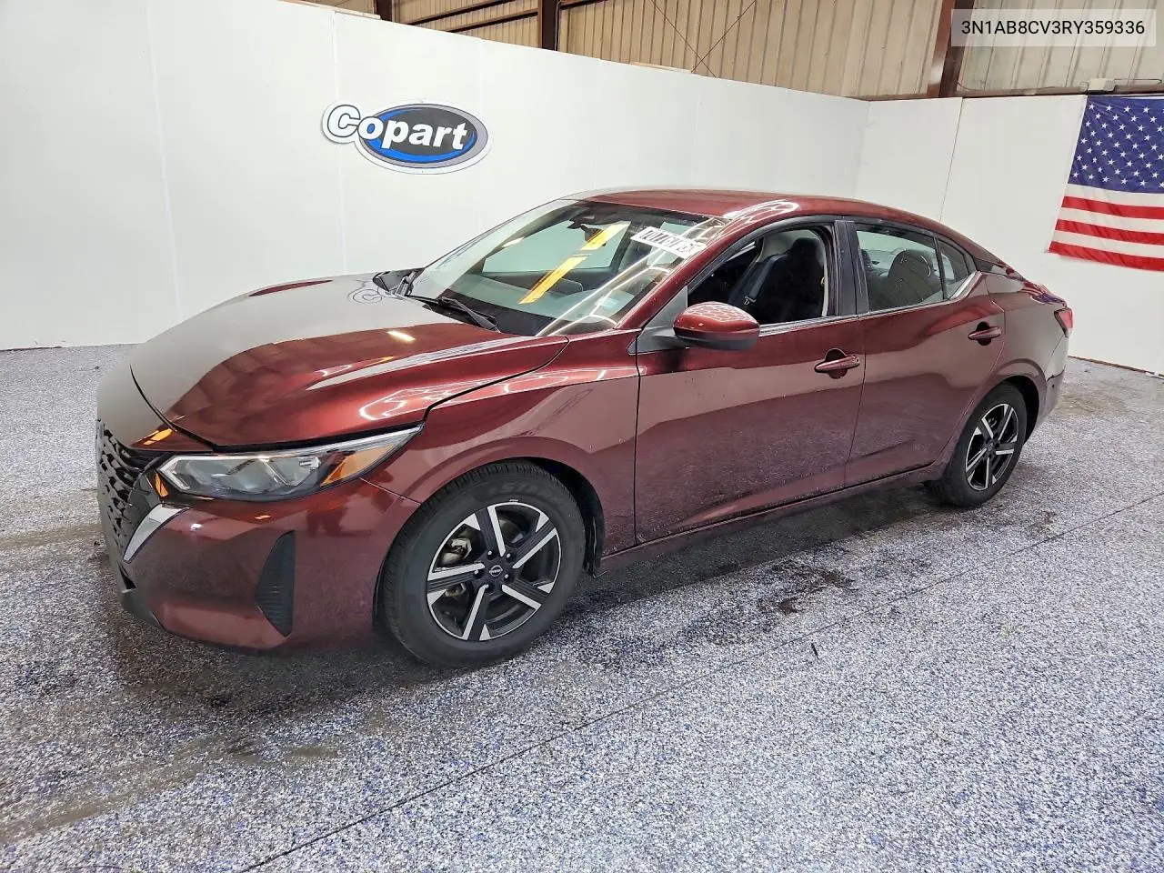 2024 Nissan Sentra Sv VIN 3N1AB8CV3RY359336 фото 1