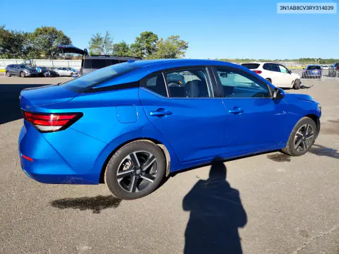 2024 Nissan Sentra Sv VIN 3N1AB8CV3RY314039 фото 3