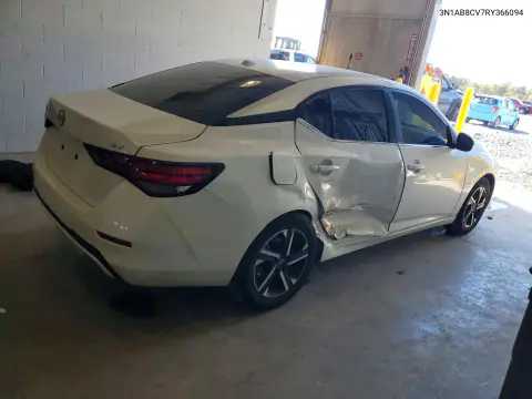 2024 Nissan Sentra Sv VIN 3N1AB8CV7RY366094 фото 3