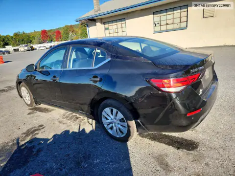 2024 Nissan Sentra S VIN 3N1AB8BV5RY229981 фото 2