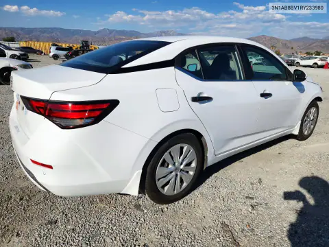 2024 Nissan Sentra S VIN 3N1AB8BV1RY233980 фото 3