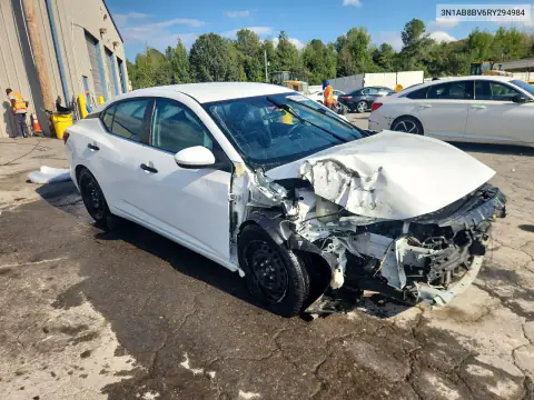 3N1AB8BV6RY294984 — 2024 Nissan Sentra, фото 4 с аукциона Copart, Передняя часть