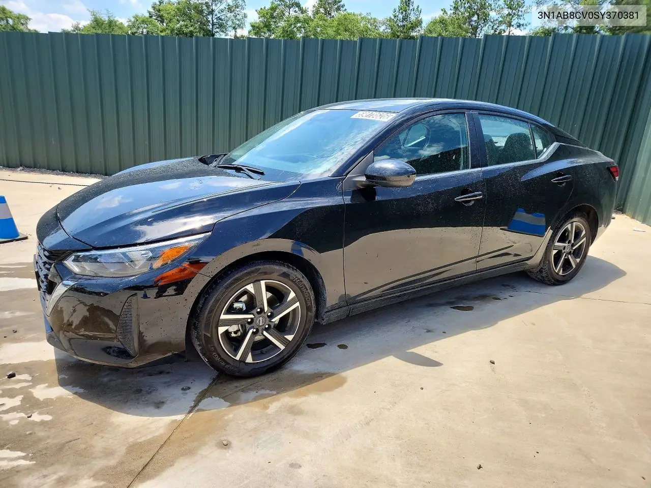 2025 Nissan Sentra Sv VIN 3N1AB8CV0SY370381 фото 1