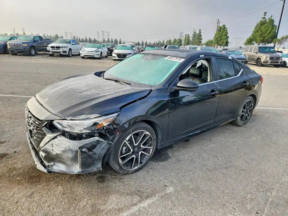 3N1AB8DV4SY225777 Nissan Sentra 2025 — повреждение Передняя часть, фото до ремонта
