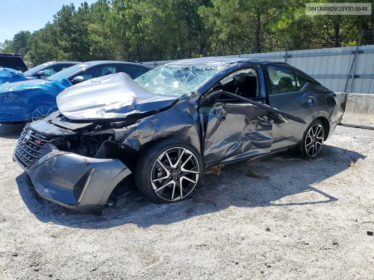 2025 Nissan Sentra Sr VIN 3N1AB8DV2SY310648 фото 1