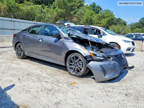 2025 Nissan Sentra Sr VIN 3N1AB8DV2SY310648 фото 4