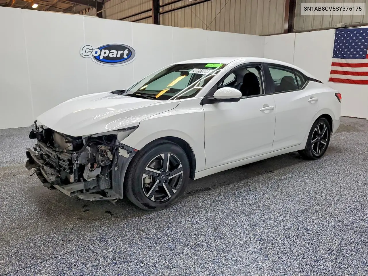 2025 Nissan Sentra Sv VIN 3N1AB8CV5SY376175 фото 1