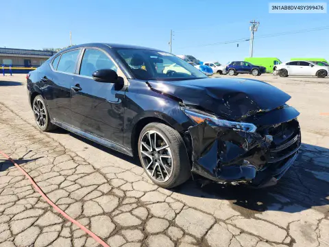 2025 Nissan Sentra Sr VIN 3N1AB8DV4SY399476 фото 4