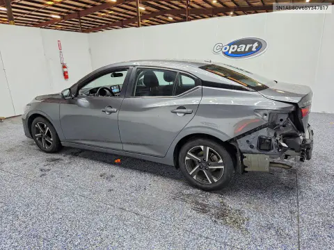 2025 Nissan Sentra Sv VIN 3N1AB8CV6SY347817 фото 2