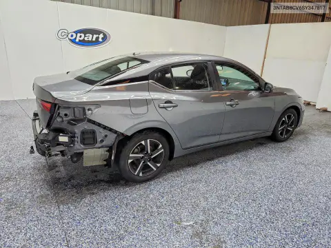 2025 Nissan Sentra Sv VIN 3N1AB8CV6SY347817 фото 3