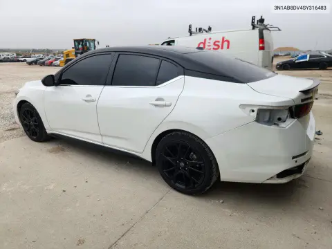 2025 Nissan Sentra Sr VIN 3N1AB8DV4SY316483 фото 2