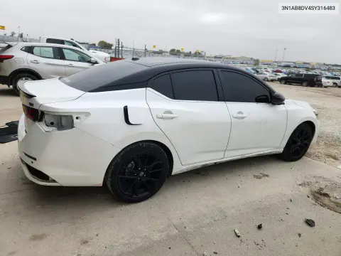 2025 Nissan Sentra Sr VIN 3N1AB8DV4SY316483 фото 3