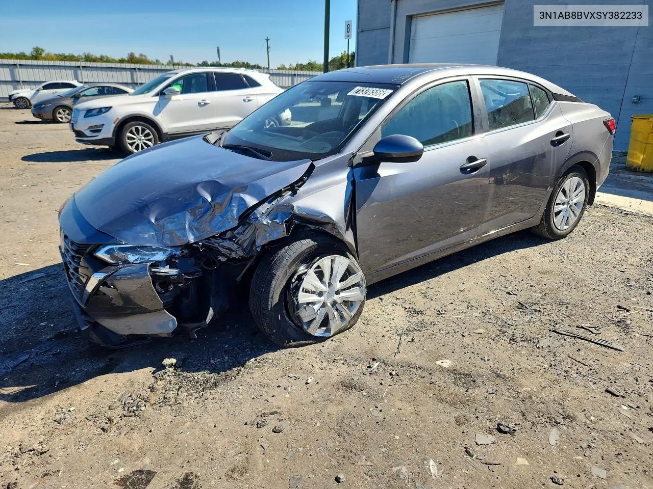 2025 Nissan Sentra S VIN 3N1AB8BVXSY382233 фото 1