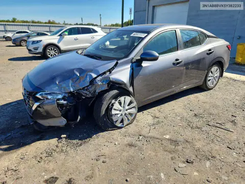 2025 Nissan Sentra S VIN 3N1AB8BVXSY382233 фото 1