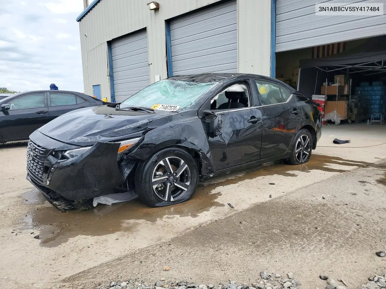 2025 Nissan Sentra Sv VIN 3N1AB8CV5SY417484 фото 1