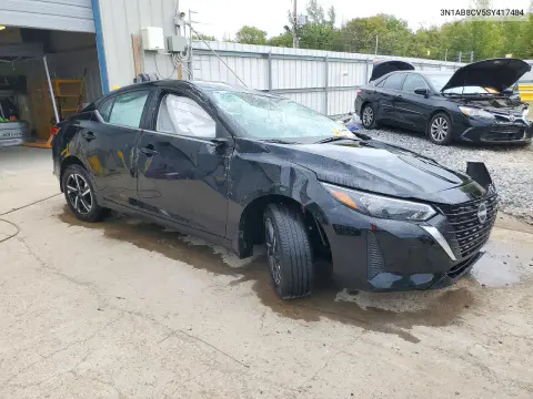 2025 Nissan Sentra Sv VIN 3N1AB8CV5SY417484 фото 4