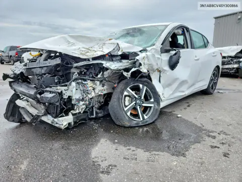 3N1AB8CV4SY300866 — 2025 Nissan Sentra, Передняя часть, фото до ремонта