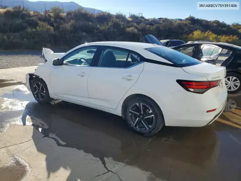 2025 Nissan Sentra Sv VIN 3N1AB8CV7SY391406 фото 2