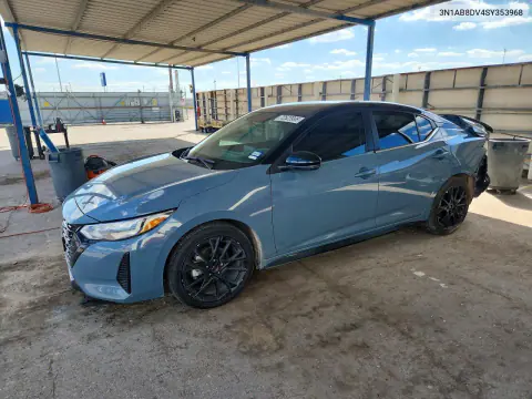2025 Nissan Sentra Sr VIN 3N1AB8DV4SY353968 фото 1