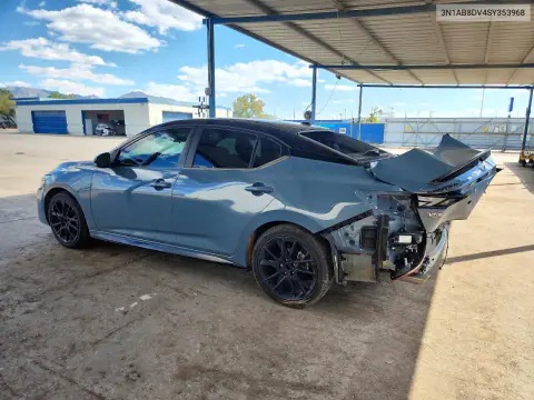2025 Nissan Sentra Sr VIN 3N1AB8DV4SY353968 фото 2