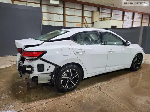2025 Nissan Sentra Sv VIN 3N1AB8CVXSY302749 фото 3