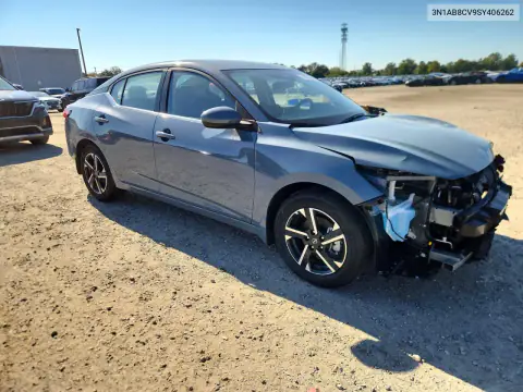 3N1AB8CV9SY406262 — 2025 Nissan Sentra, фото 4 с аукциона Copart, Передняя часть