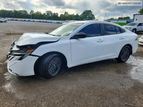 3N1AB9CV8TY225158 — 2026 Nissan Sentra, Передняя часть, фото до ремонта