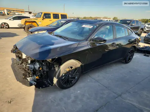 3N1AB9DV0VY210588 — 2027 Nissan Sentra, Передняя часть, фото до ремонта