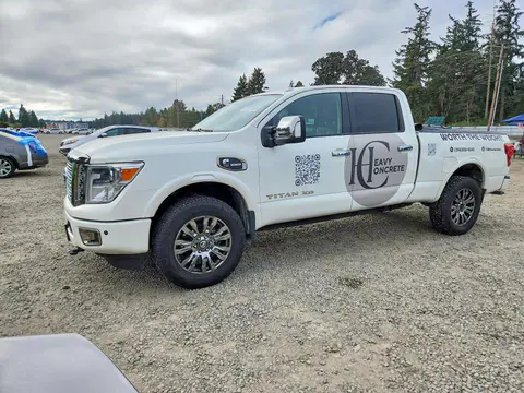 1N6BA1F49HN554543 — 2017 Nissan Titan XD, Повреждение рамы (Frame Damage), фото до ремонта