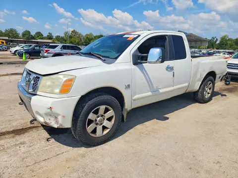 1N6AA06B24N540191 — 2004 Nissan Titan, Задняя часть (Rear End), фото до ремонта