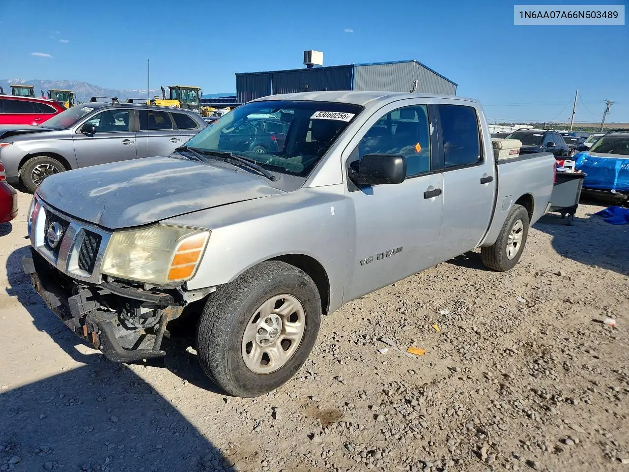 2006 Nissan Titan Xe VIN 1N6AA07A66N503489 фото 1