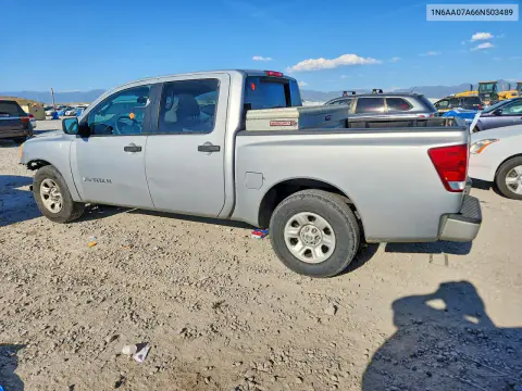2006 Nissan Titan Xe VIN 1N6AA07A66N503489 фото 2