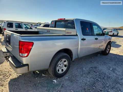 2006 Nissan Titan Xe VIN 1N6AA07A66N503489 фото 3