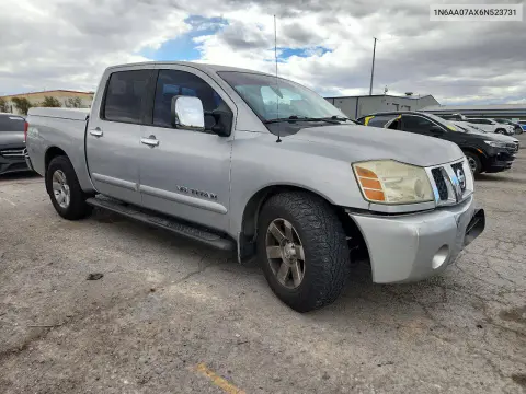 2006 Nissan Titan Xe VIN 1N6AA07AX6N523731 фото 4