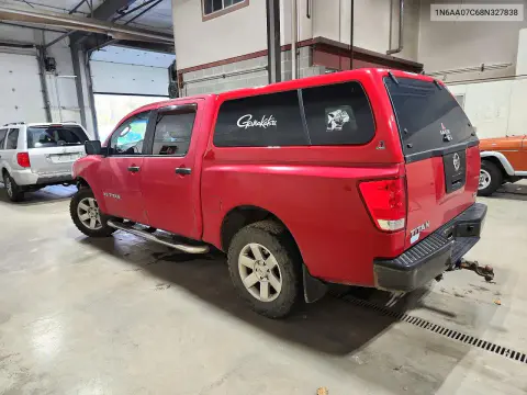 2008 Nissan Titan Xe VIN 1N6AA07C68N327838 фото 2