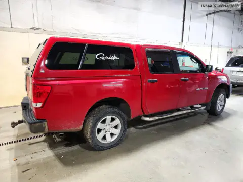 2008 Nissan Titan Xe VIN 1N6AA07C68N327838 фото 3