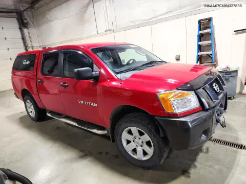 2008 Nissan Titan Xe VIN 1N6AA07C68N327838 фото 4