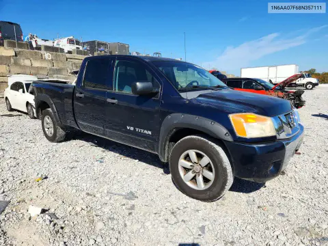 2008 Nissan Titan Xe VIN 1N6AA07F68N357111 фото 4