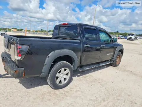 2009 Nissan Titan Xe VIN 1N6AA07C59N317240 фото 3
