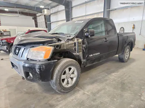 2011 Nissan Titan Sv VIN 1N6BA0CC3BN316507 фото 1