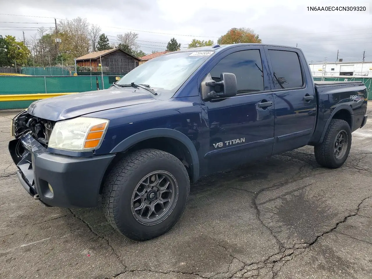 2012 Nissan Titan Sv VIN 1N6AA0EC4CN309320 фото 1