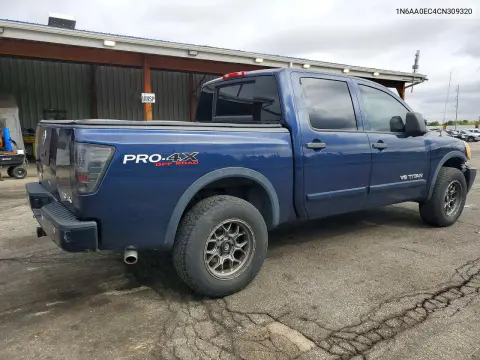 2012 Nissan Titan Sv VIN 1N6AA0EC4CN309320 фото 3